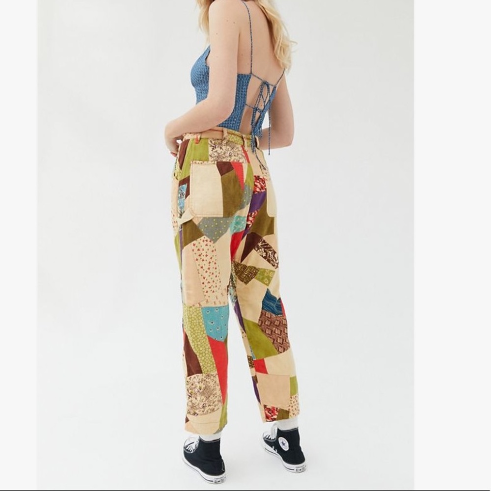 Kimchi Blue patchwork cargo pants - Picture 6 of 12